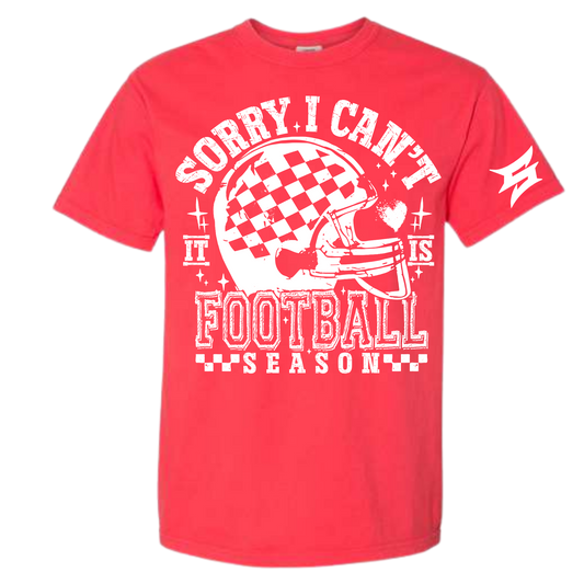 Sorry, its FOOTBALL season Tee (Unisex)