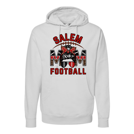 Football Mom Unisex College Hooded Sweatshirt (personalization available)