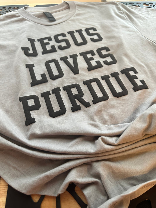 JESUS LOVES PURDUE Tee
