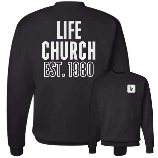 Life Church Est 1980 Crewneck
