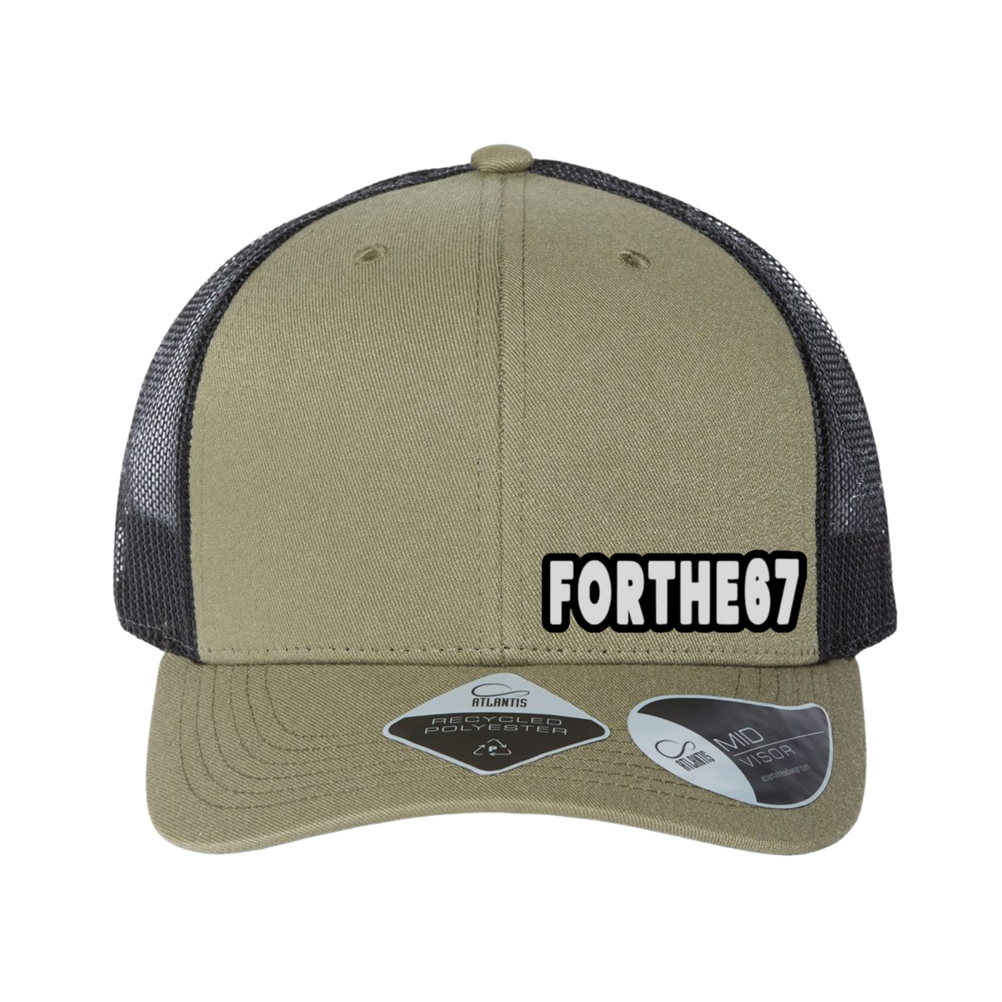 FORTHE67 Trucker Hat (Military Green)