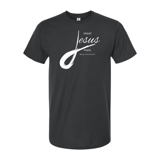 Meet Jesus Here - BLC Outreach Tee