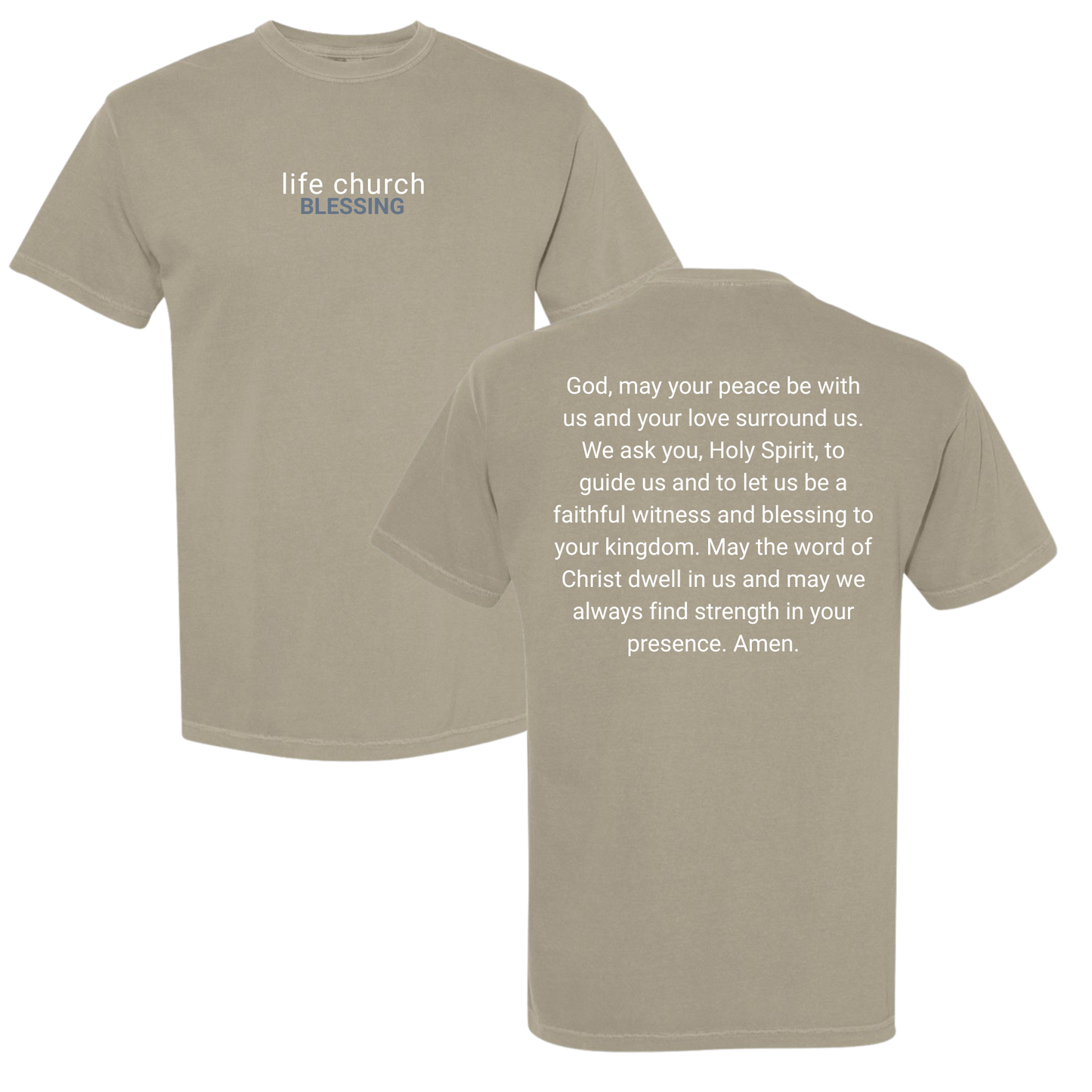 Life Church Blessing Comfort Colors Tee