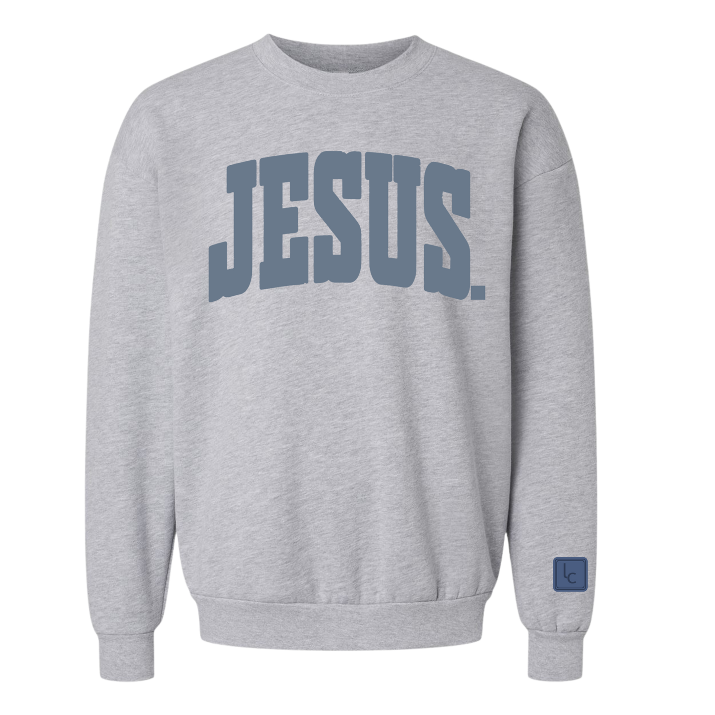 Life Church “JESUS.” Fleece Crewneck