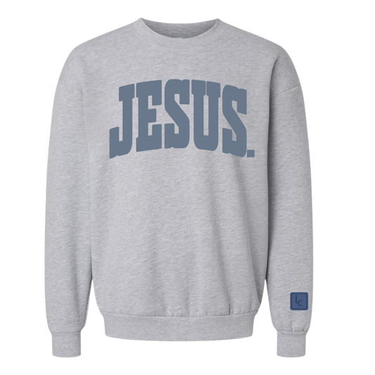 Life Church “JESUS.” Fleece Crewneck