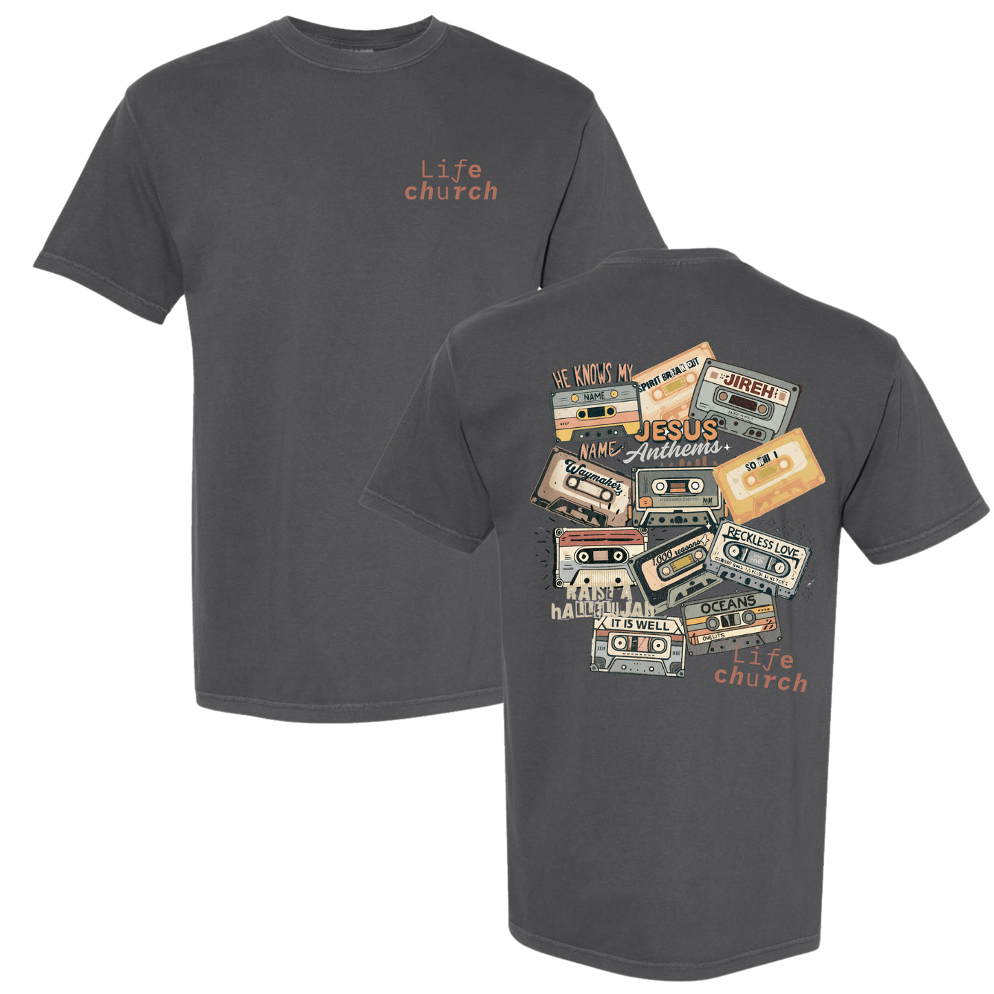 Jesus Anthems Comfort Colors Retro Tee