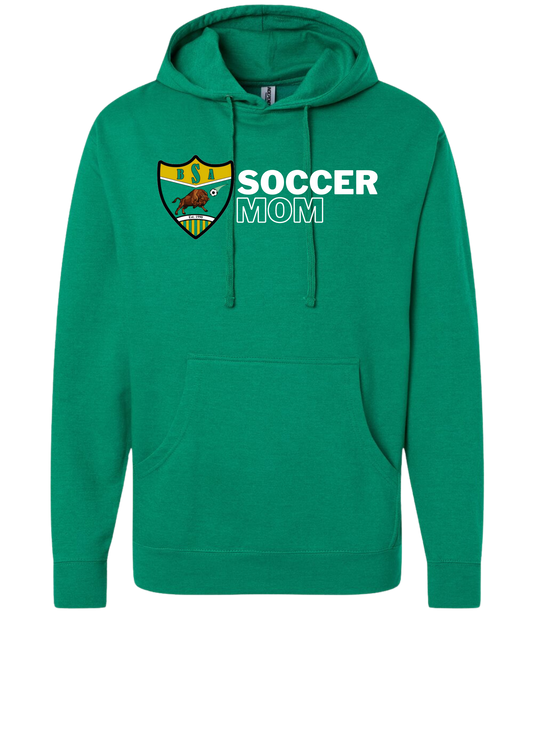 Benton Soccer Association SOCCER MOM Hoodie