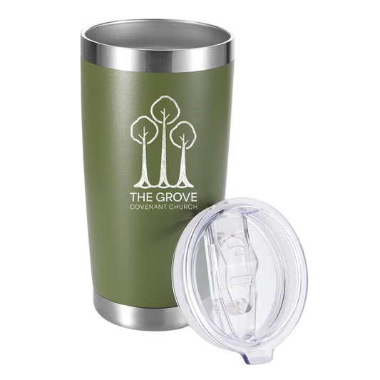 The Grove Covenant Church 20oz Insulated Tumbler – Rooted Collection