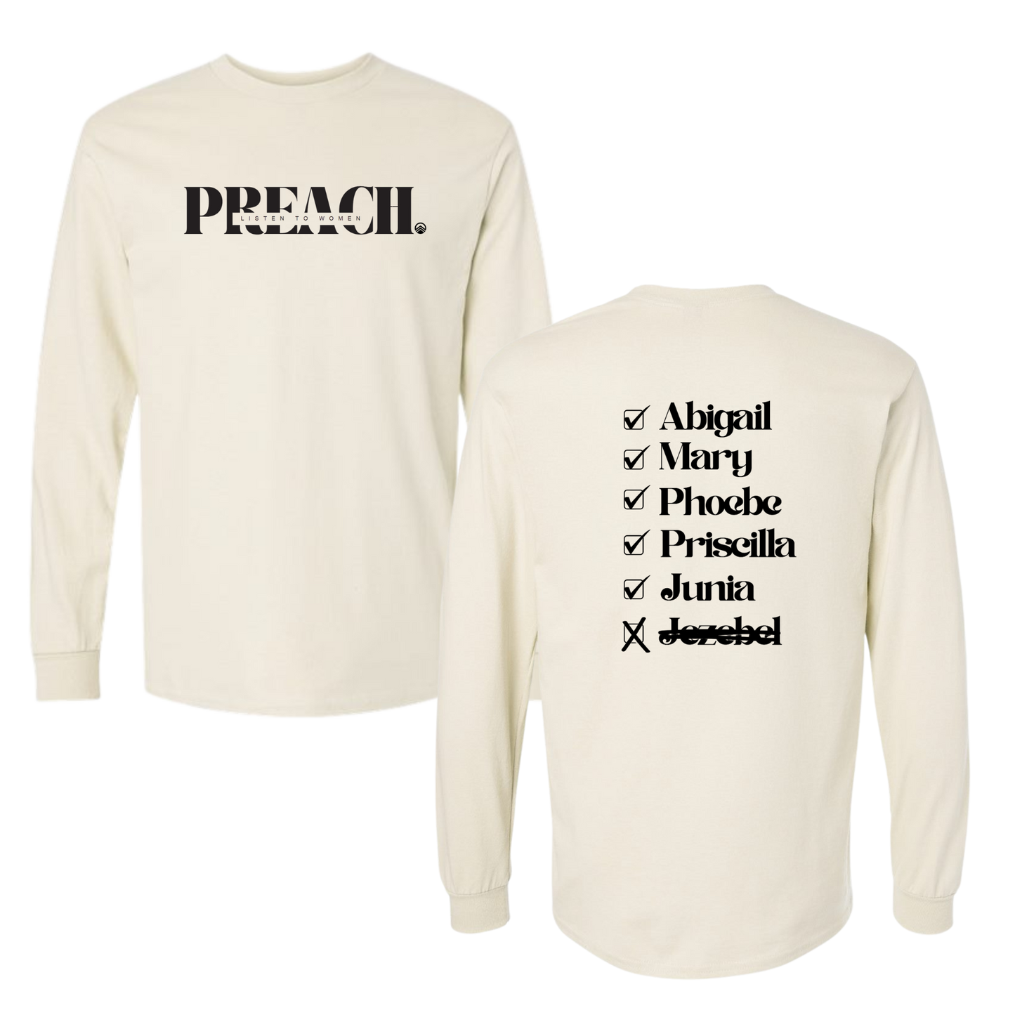 Women of the Bible Long Sleeve Tee