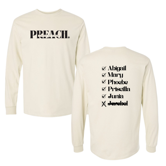 Women of the Bible Long Sleeve Tee