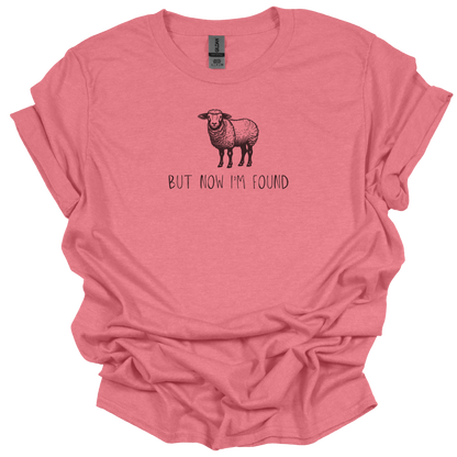 BUT NOW I'M FOUND Matthew 18:12 Faith-based Tee