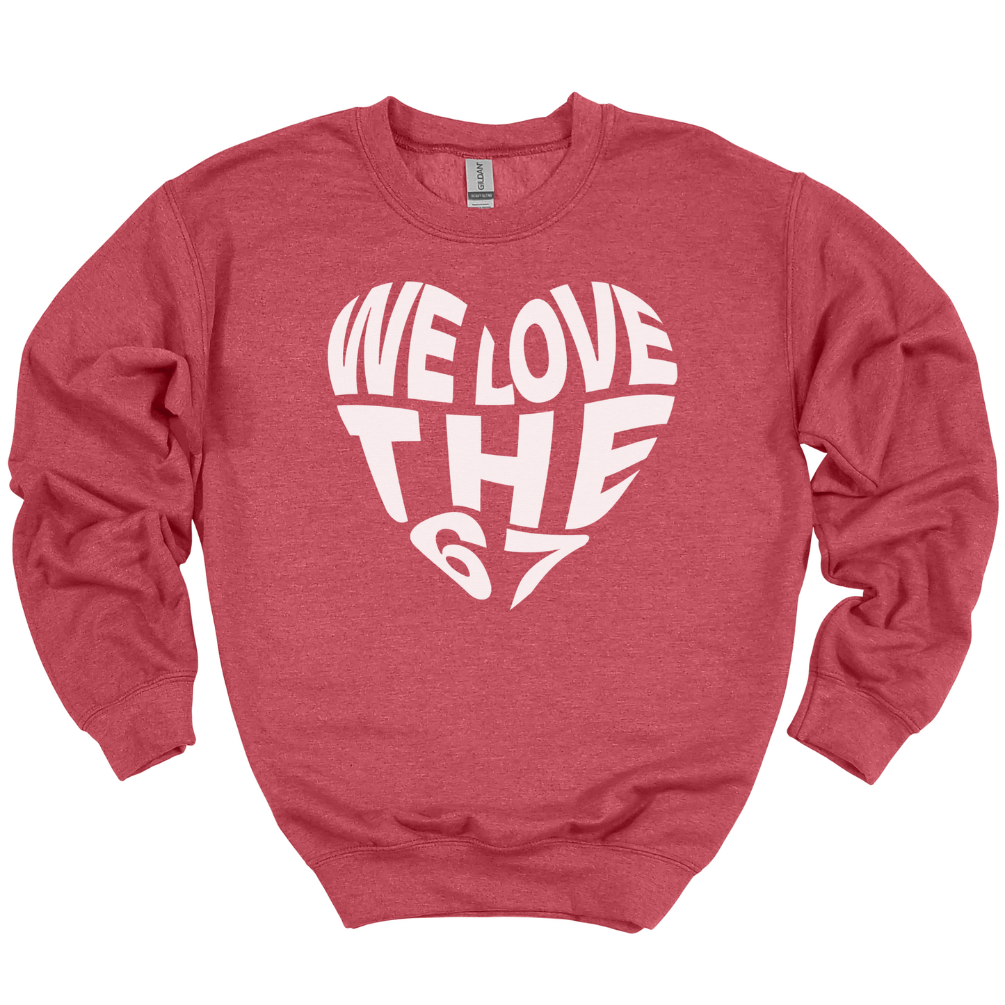 WE LOVE THE 67 Crewneck