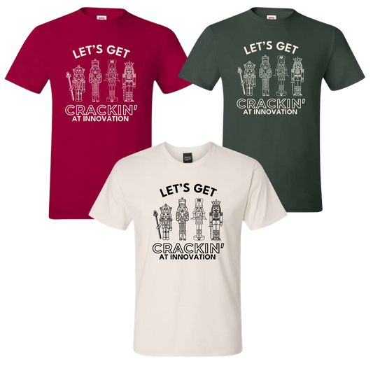 Let's Get Crackin' At Innovation Church T-shirt