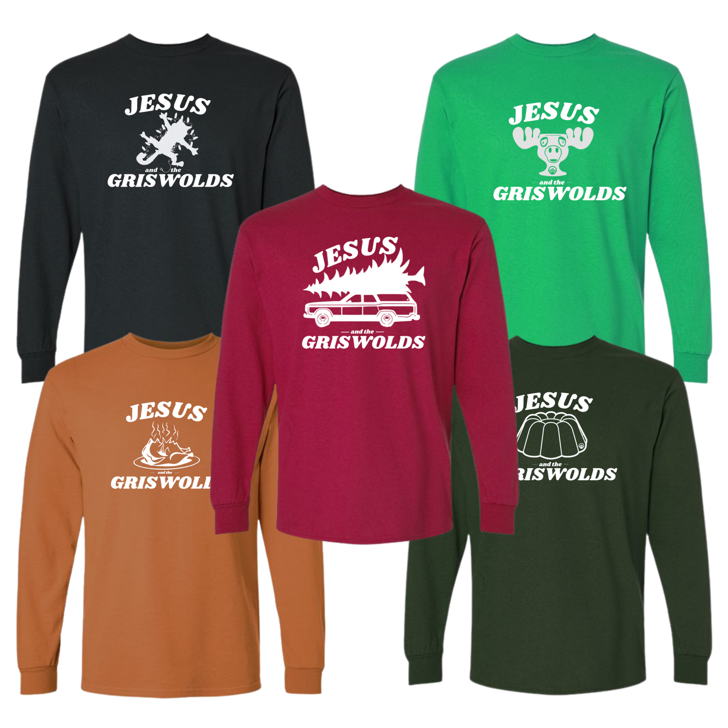 Jesus and the Griswolds at Innovation Church Long Sleeve Tee