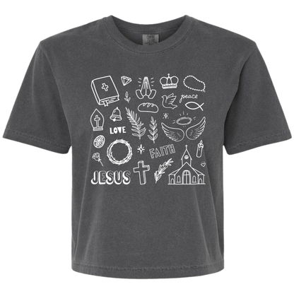 Jesus Doodles Comfort Colors Collection