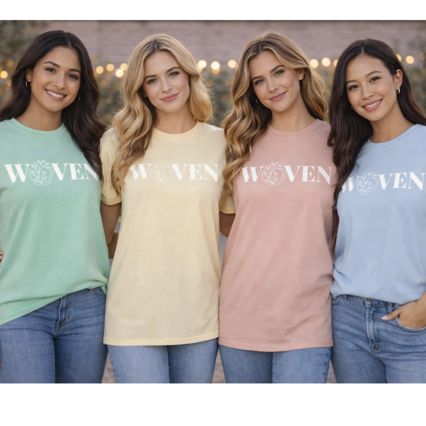 WOVEN Isaiah 40:8 Comfort Colors Tee