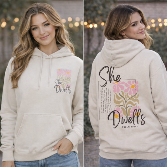 She Dwells Ultra-Soft Oversized Hoodie