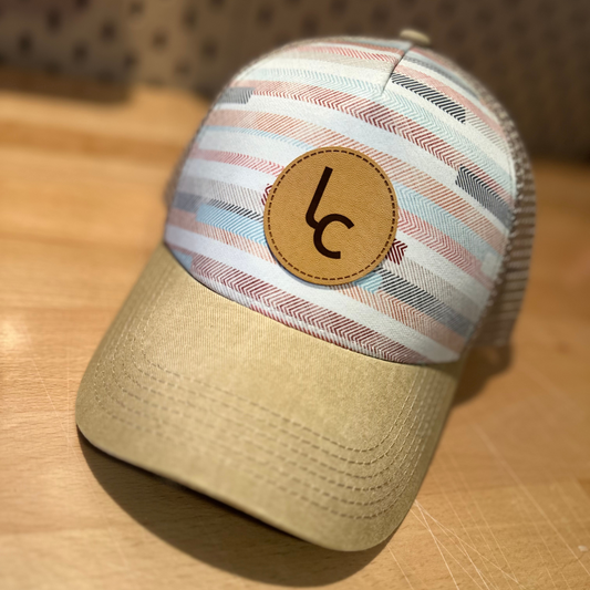 Life Church, LC Stripe 5-Panel Trucker Cap