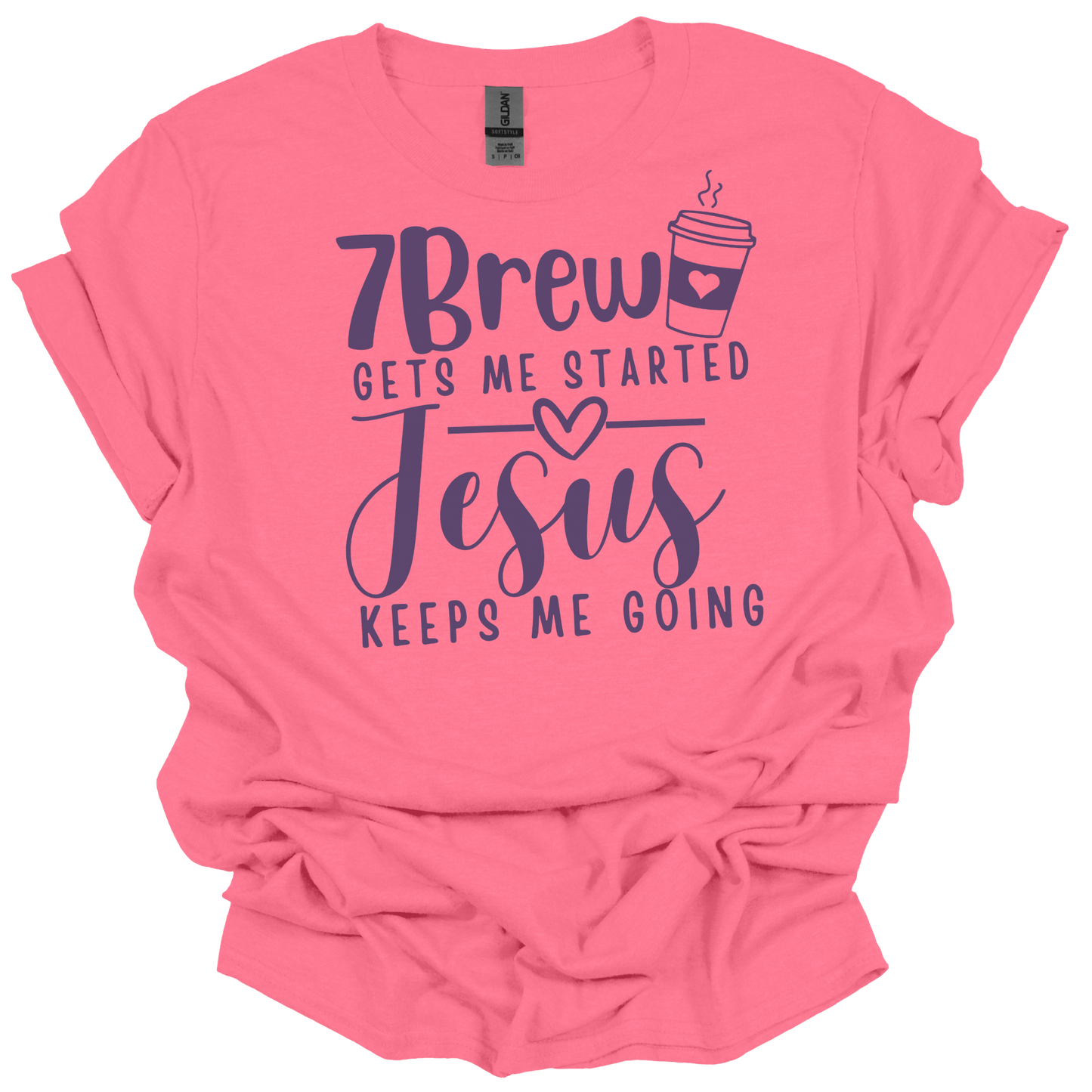 7Brew & Jesus Faith-based Tee
