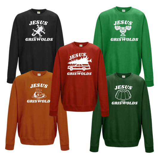 Jesus and the Griswolds at Innovation Church Crewneck Sweatshirt