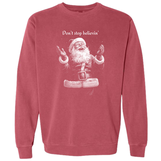 Classic Santa Believe Crewneck