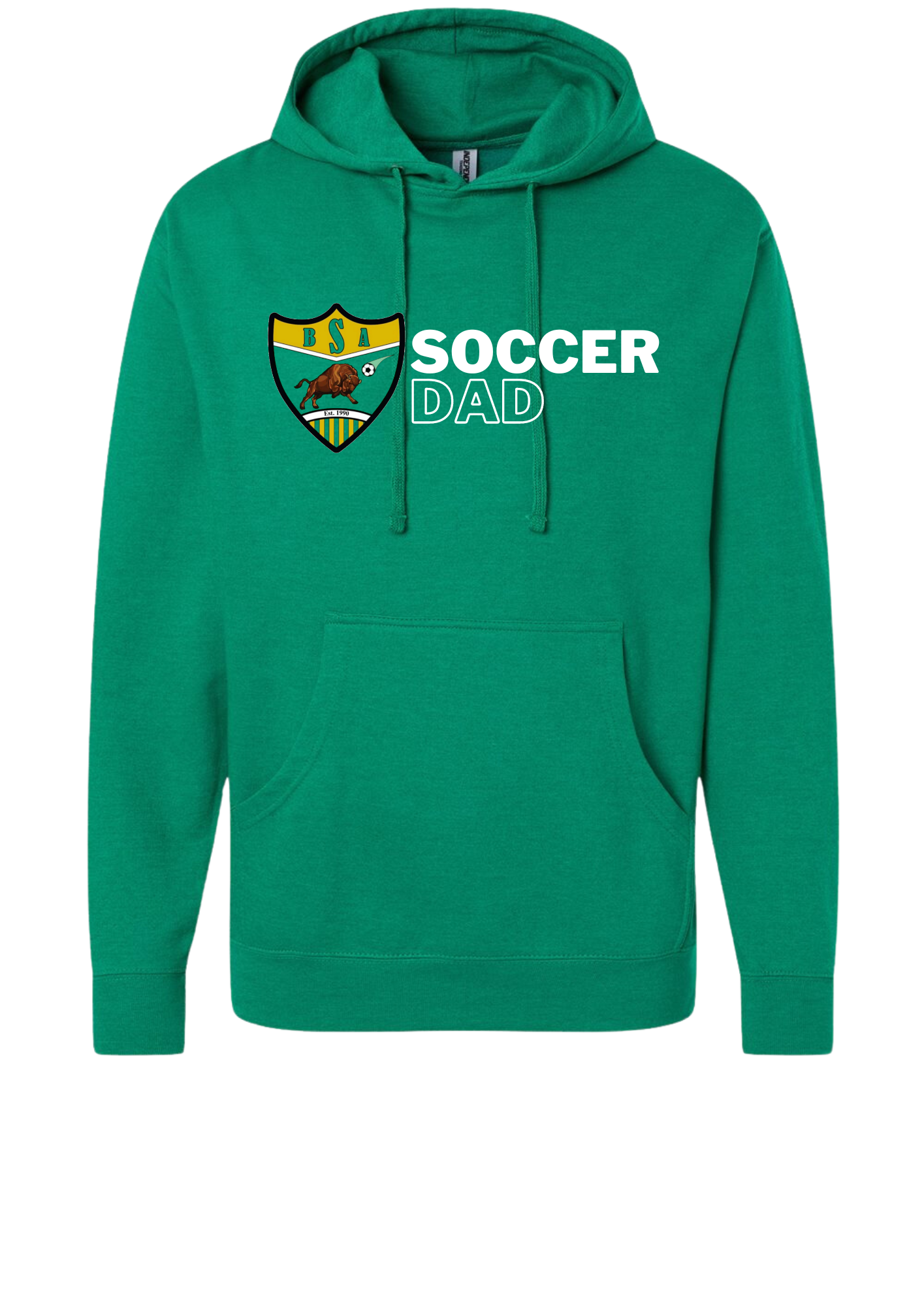 Benton Soccer Association SOCCER DAD Hoodie