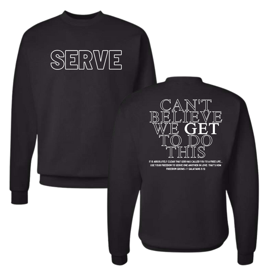 Life Church SERVE Crewneck