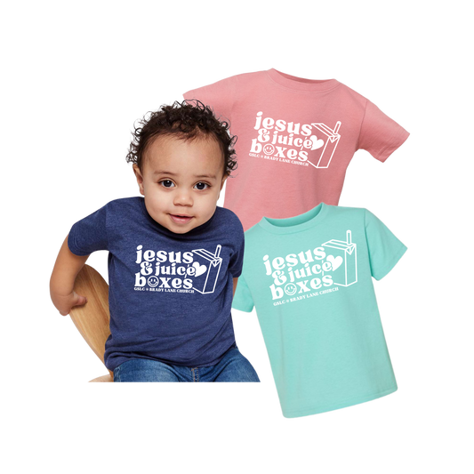 Jesus and Juice Boxes Tee (Toddler)