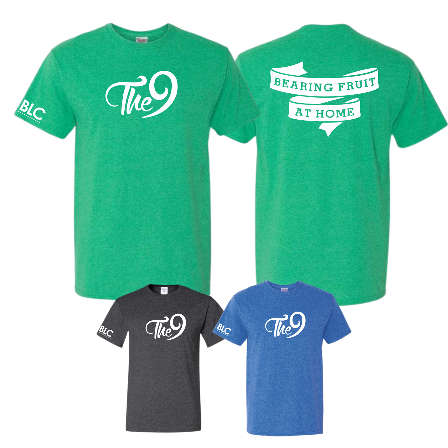 The 9 - bearing fruit at home tee