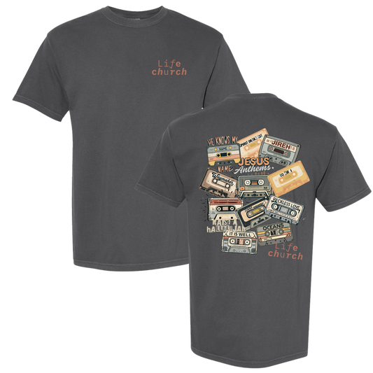 Jesus Anthems Comfort Colors Retro Tee